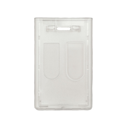 Dubbel korthllare, transparent