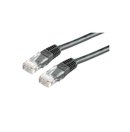 Ethernetkabel, UTP CAT 6, Svart, 5 m